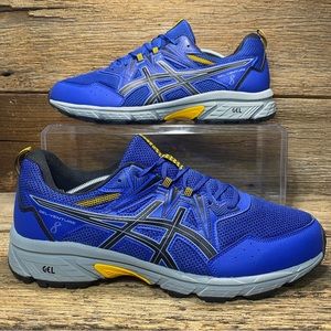 ASICS Gel-Venture 8 Trail Runners Blue/Orange Men's size 13
